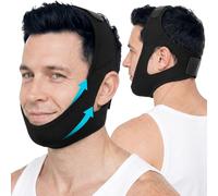 Chin Strap for Sleeping - Adamson Adjustable Anti Snoring Chin Strap for Sleepers, Secure Mouth Closure Support, Breathable & Comfortable Jaw Strap for Night Sleep