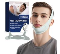 Chin Strap for Sleeping, Anti Snoring Chin Strap for Users, Chin Strap for Snoring Solution, Adjustable and Breathable Anti Snoring Chin Strap, Snoring Support for Men and Women