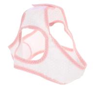 Chin Strap for Sleeping Breathable Mesh Design Stop Snoring Keep Mouth Closed While Sleeping Adjustable Strap(White)