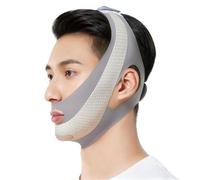 Chin Strap V Line Lifting Mask for Men Chin Strap V Shaped Contouring Face Mask Face Lifting Strap Face Toning Belts(Color 1)