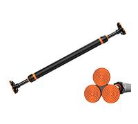 Chin Up Bar 65-140cm Portable Door Pull-up Bar, Indoor Wall-mounted Fitness Horizontal Bar That Does Not Damage The Wall, Safe Load 300KG (Size : 115-140CM)