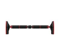 Chin Up Bar No Screws Installation Adjustable Pull Up Bar Doorway Chin Up Bar Horizontal Bar Exercise Bar with Locking Mechanism Upper Body Workout Bar for Home Gym Fitness(90-130cm/35.4-51.1'')