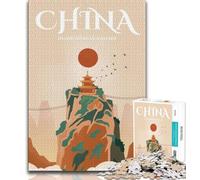 China 2000 Piece Jigsaw Puzzles for Adults & Teens,Challenging Game And Family Play for Is Ideal As A Gift for The Whole Family 70x100cm