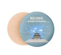 China Beijing Temple Heaven Pray Air Cushion Makeup Foundation Sponge Powder Puff