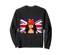 China Britain Flags Women Roots British Chinese Heritage Sweatshirt