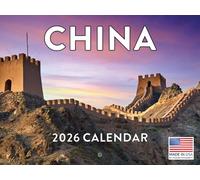 China Calendar 2026 Wall Monthly