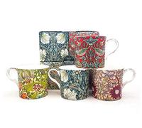 CHINA CAVE Set of 4 William Morris New Mugs Gift Boxed Free UK DELIVERY