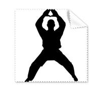 China Chinese Shaolin Kung Fu Martial Art Monk Soldier Traditional Culture Illustration Pattern Glasses Cloth Cleaning Cloth Phone Screen Cleaner 5pcs