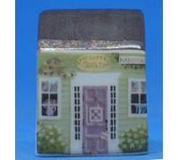 China Collectible Thimble Miniature House - Cottage Quilts