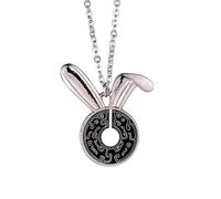 china culture sp autumn war states Rabbit Necklace Pendant Bunny Animal Jewelry Gift