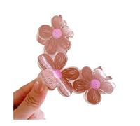 China Fashion New Style Casual Big Small Beautiful Flowers Hair Claw Clips Accessories For Women Girls Acrylic Hairpins Headdre(Big-03)