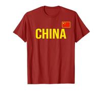 CHINA FLAG CHINESE NATIONAL JERSEY STYLE T-Shirt