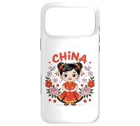 China Flag Culture Pride Chinese Cute Girl Traditional Dress Case for iPhone 17 Pro Max