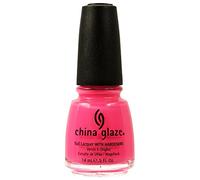 China Glaze Shocking Pink Nail Polish [Personal Care]