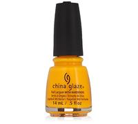 China Glaze Sun Worshiper Nail Polish Lacquer with Hardeners 14ml