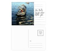 China Lake Fishing Photography Postcard Card Important Person Anniversary