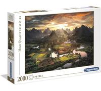 China Landscape Puzzle Mountains and River Scenic View Of China 2000 Piece