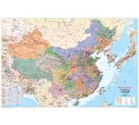 China ~ Large Encapsulated Wall Map 2012 version