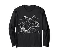 China Line Art Explorer Long Sleeve T-Shirt