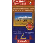 China Northwest 4 geographical map : 4