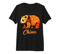China Panda Chinese Travel Souvenir Premium T-Shirt