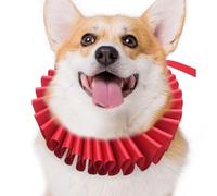 China Renaissance Ruff, Dog Collar Renaissance Ruffle - Pet Costume Collar Ruffle Collar for Small and Medium Dogs