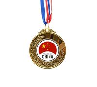 China Round National Chinese Gold Award Winner Medal First Place Ribbon