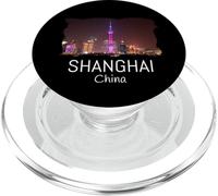 China Shanghai Skyline Chinese Souvenirs Shanghai PopSockets PopGrip for MagSafe