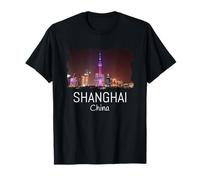 China Shanghai Skyline Chinese Souvenirs Shanghai T-Shirt