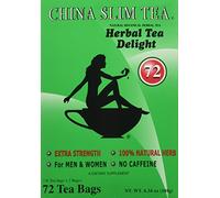 China Slim Tea Super Ginseng Plus Extra Strength for Men and Women 72 Tea Bags