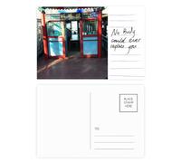 China Style Photography Scenery Boat Fishing Postcard Card Important Person Anniversary