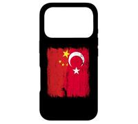 China Turkey Half Flag Turkiye Chinese Turkish Heritage Case for iPhone 17 Pro