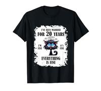 China Wedding I've Been Married For 20 Years T-Shirt