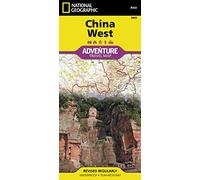 China West Map: Travel Maps International Adventure Map (National Geographic Adventure Map)