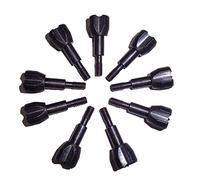 China Wilderness Hunter 12Pcs Archery Hunting Arrow Tips Hammer Arrowheads 125 Grain Points Broadhead Black