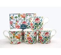 CHINACAVE SET OF 4 sicily MUGS GIFT BOXED FREE UK DELIVERY
