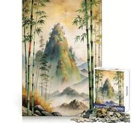 Chinas Classical Paintings 1000 Adult Pieces Jigsaw Puzzle Brain Exercise Tight Joint Real Challenge Art Decor (50x75cm)