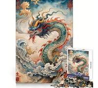 Chinas Classical Paintings 1000 Piece Jigsaw Puzzles for Teenagers Jigsaw Logic Fun Firm Cut Home Enjoyable Furniture Decor (50x75cm)