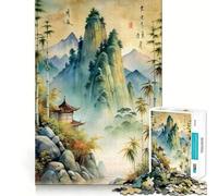Chinas Classical Paintings 1000 Piece Puzzle For Adults Decompress Game Vivid Color Playful Challenge Festive Gift (38x52cm)