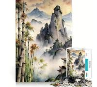 Chinas Classical Paintings 1000 Pieces Puzzles for Adults Creative Play DownTime Game Fun Challenge Art Display (50x75cm)