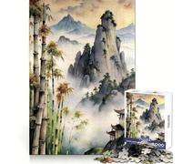 Chinas Classical Paintings 1000 Pieces Puzzles for Adults Creative Play DownTime Game Fun Challenge Art Display (50x75cm)