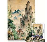 Chinas Classical Paintings 1000 Pieces Puzzles for Adults Creative Play DownTime Game Fun Challenge Art Display (38x26cm)