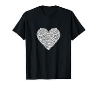 China's Great Wall Heart Shape Love Travel Beijing T-Shirt