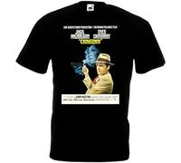 Chinatown Jack Nicholson Movie Poster DTG Print Men T Shirt Black
