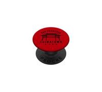 Chinatown San Francisco California Chinese SF 510 Dragon PopSockets Adhesive PopGrip