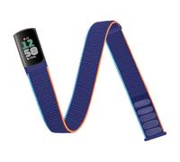Chinber Nylon Sport Ankle/Arm Band Compatible with Fitbit Charge 6/5 Bands,Elastic Nylon Braided Arm Strap for Women Men