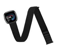 Chinber Nylon Sport Ankle/Arm Band Compatible with Fitbit Versa 4/3/Sense 2 Bands, Elastic Nylon Braided Arm Strap Replacement Wristband for Women Men