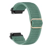 chinbersky Elastic Nylon Watch Strap, 16 mm, 18 mm, 19 mm, 20 mm, 22 mm, Adjustable Breathable Sports Replacement Strap for Men and Women, 16mm, Nylon, No gemstone