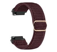 chinbersky Elastic Nylon Watch Strap, 16 mm, 18 mm, 19 mm, 20 mm, 22 mm, Adjustable Breathable Sports Replacement Strap for Men and Women, 16mm, Nylon, No gemstone