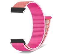 chinbersky Fabric Nylon Watch Straps 16 mm 18 mm 19 mm 20 mm 22 mm Quick Release Adjustable Breathable Woven Sports Bands for Men Women, 16mm, Nylon